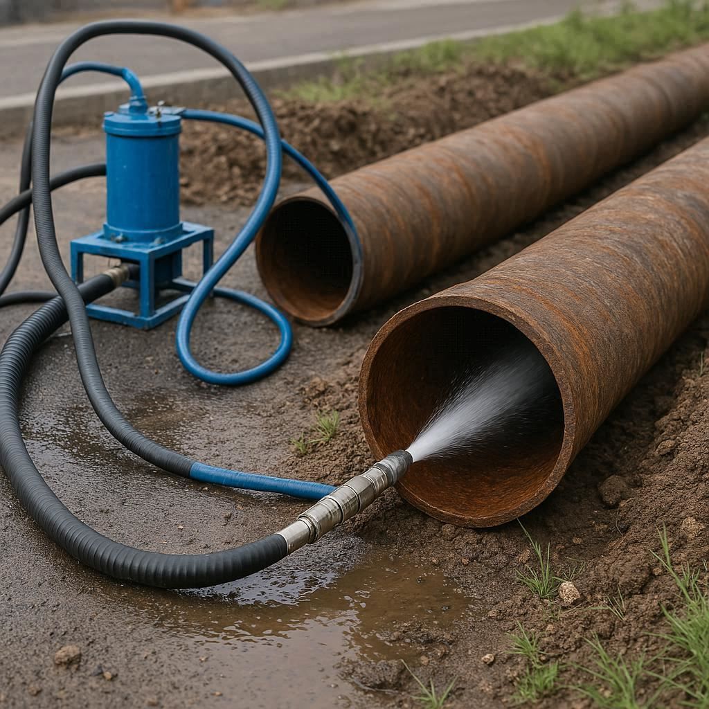 Гидродинамическая прочистка водопроводных труб в Глебовском, Городской округ Истра